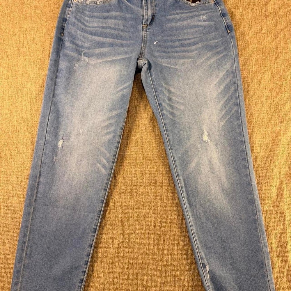 FLAMINGALS Medium Wash Stretch Denim Jeans NWT Sz Small